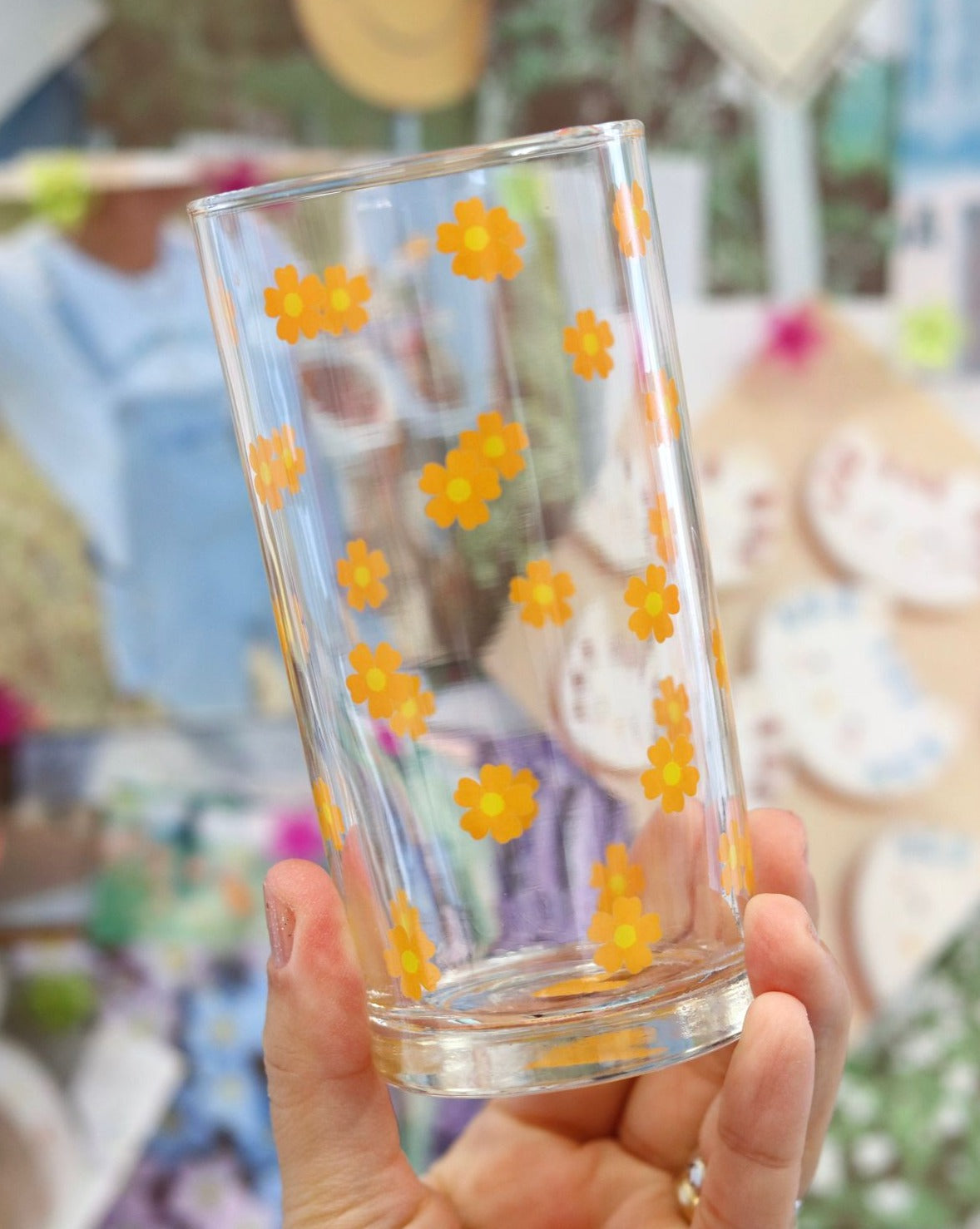 Juli Flower Glass