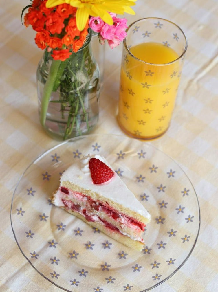 Flower Bia Dessert Plate